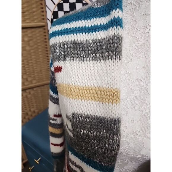 Jack Dakota Fridge Huddy Aztec Cardigan Medium Warm Western Vibe - Picture 3 of 7